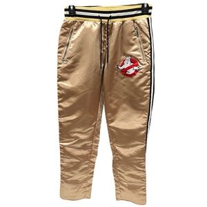 Headgear Classics Ghostbusters Gold Satin Men’s Pants Size Small